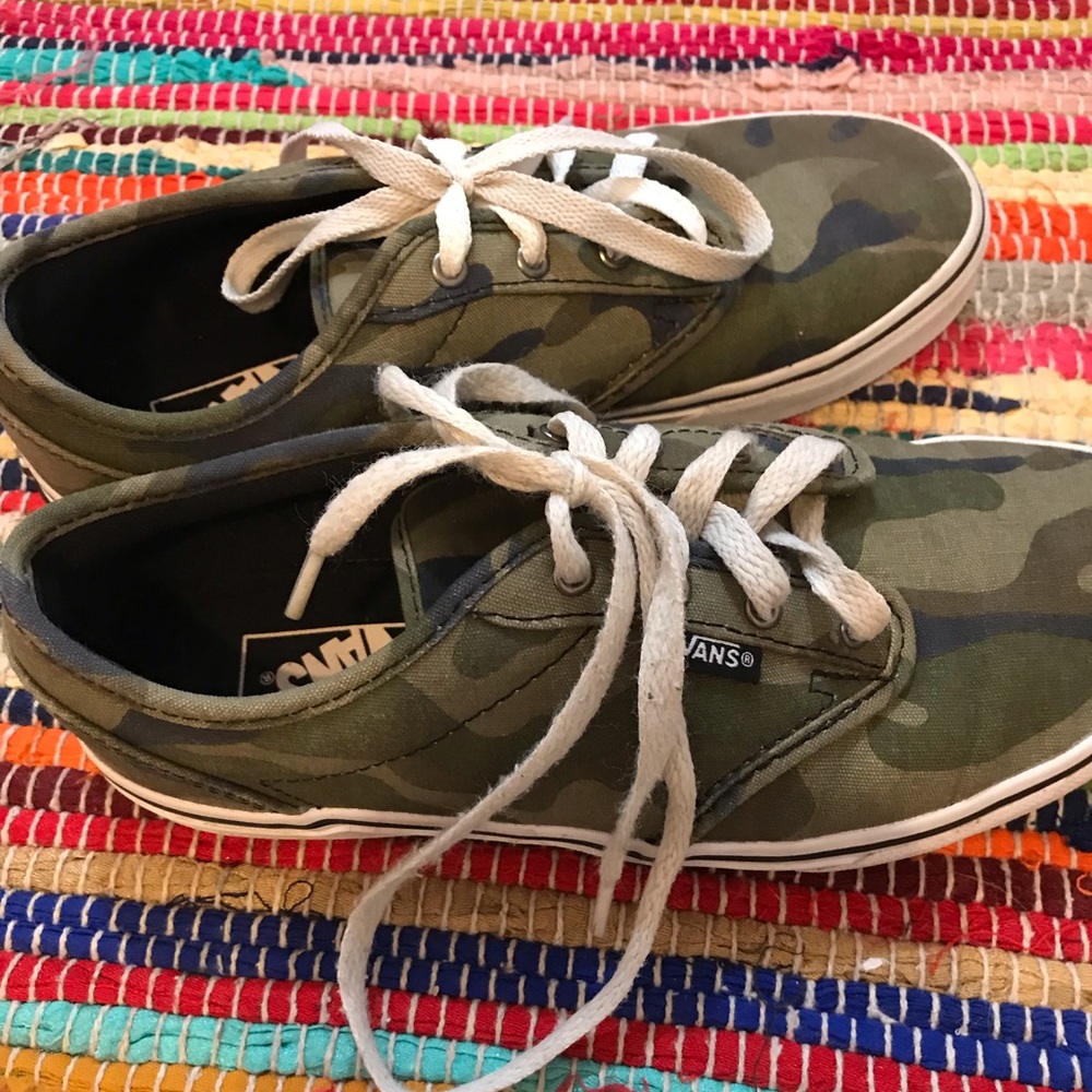 Camo vans